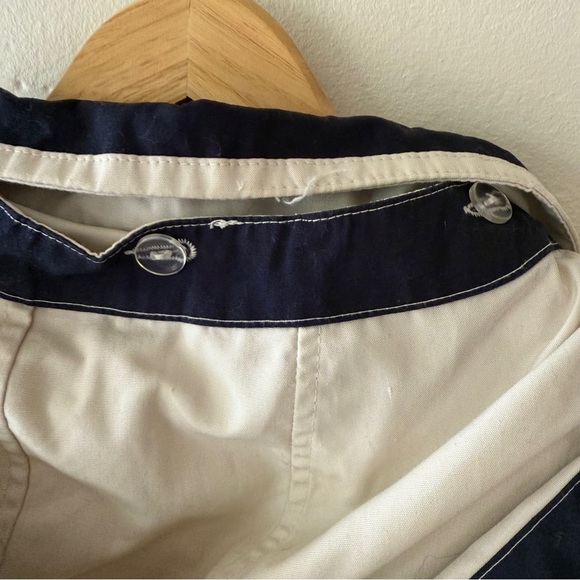 Cream Jacket with Navy Accents - Picture 6 of 11